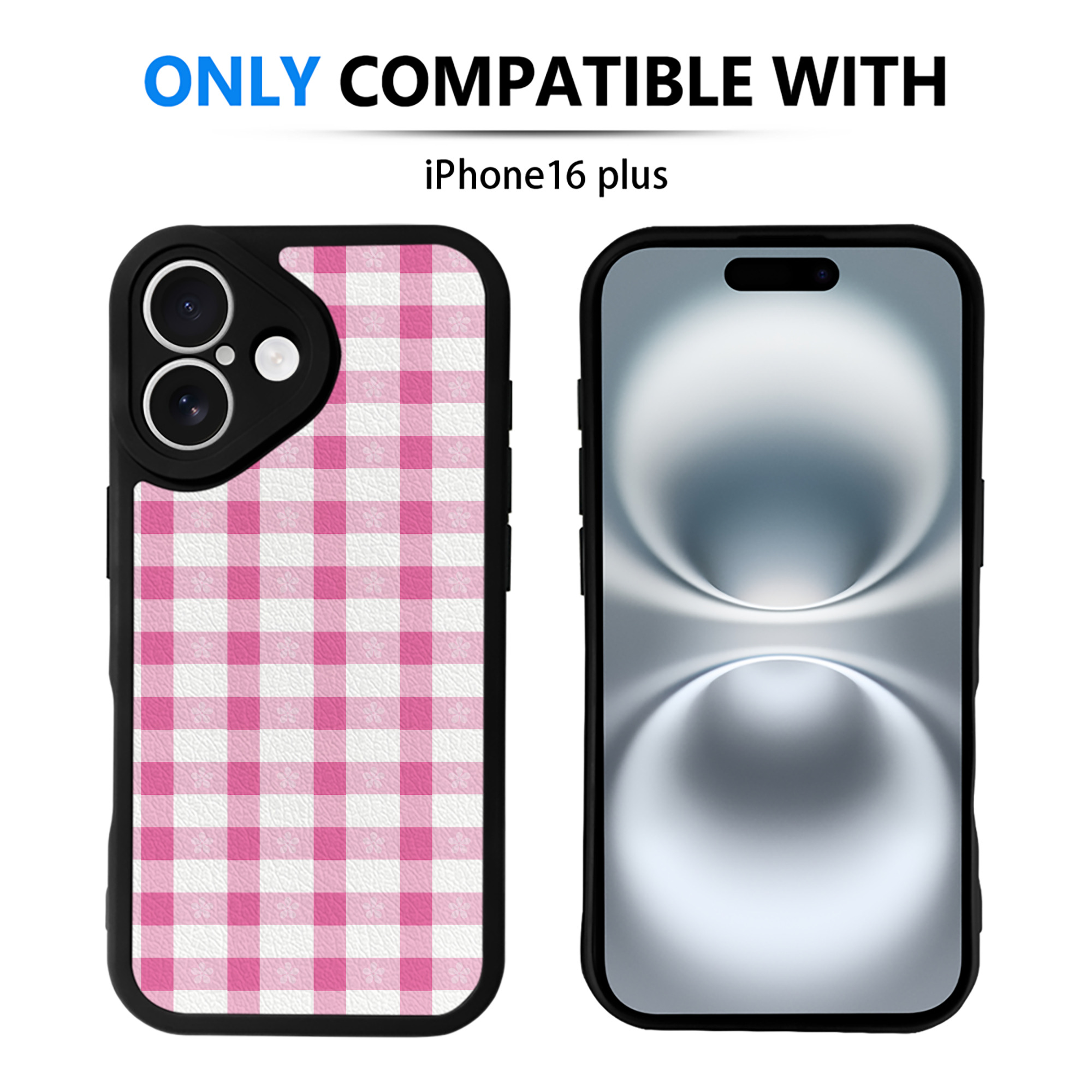 （画像用） Hello Kitty ハローキティ 【iPhone 16シリーズ対応】シリコンスマホケース（レザー調） 材質：シリコン